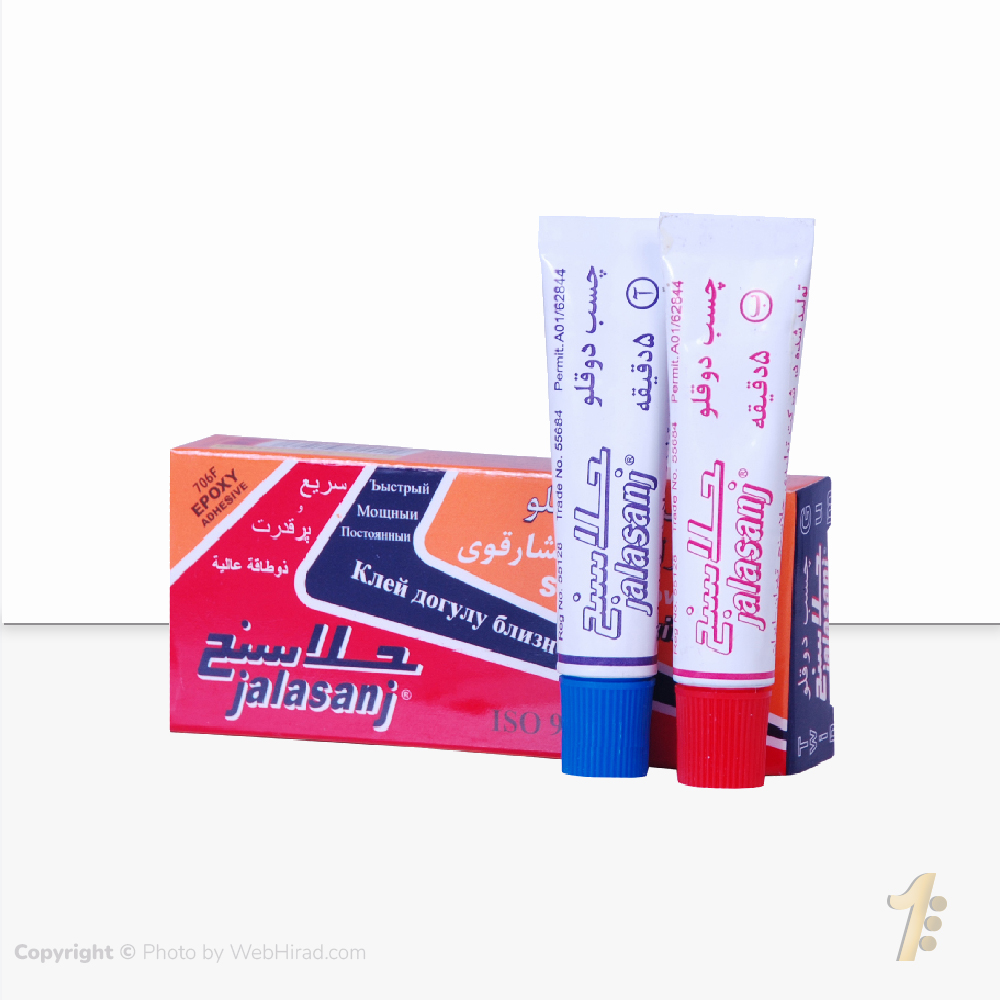 چسب دوقلوی اپوکسی جلاسنج 5 دقیقه ای