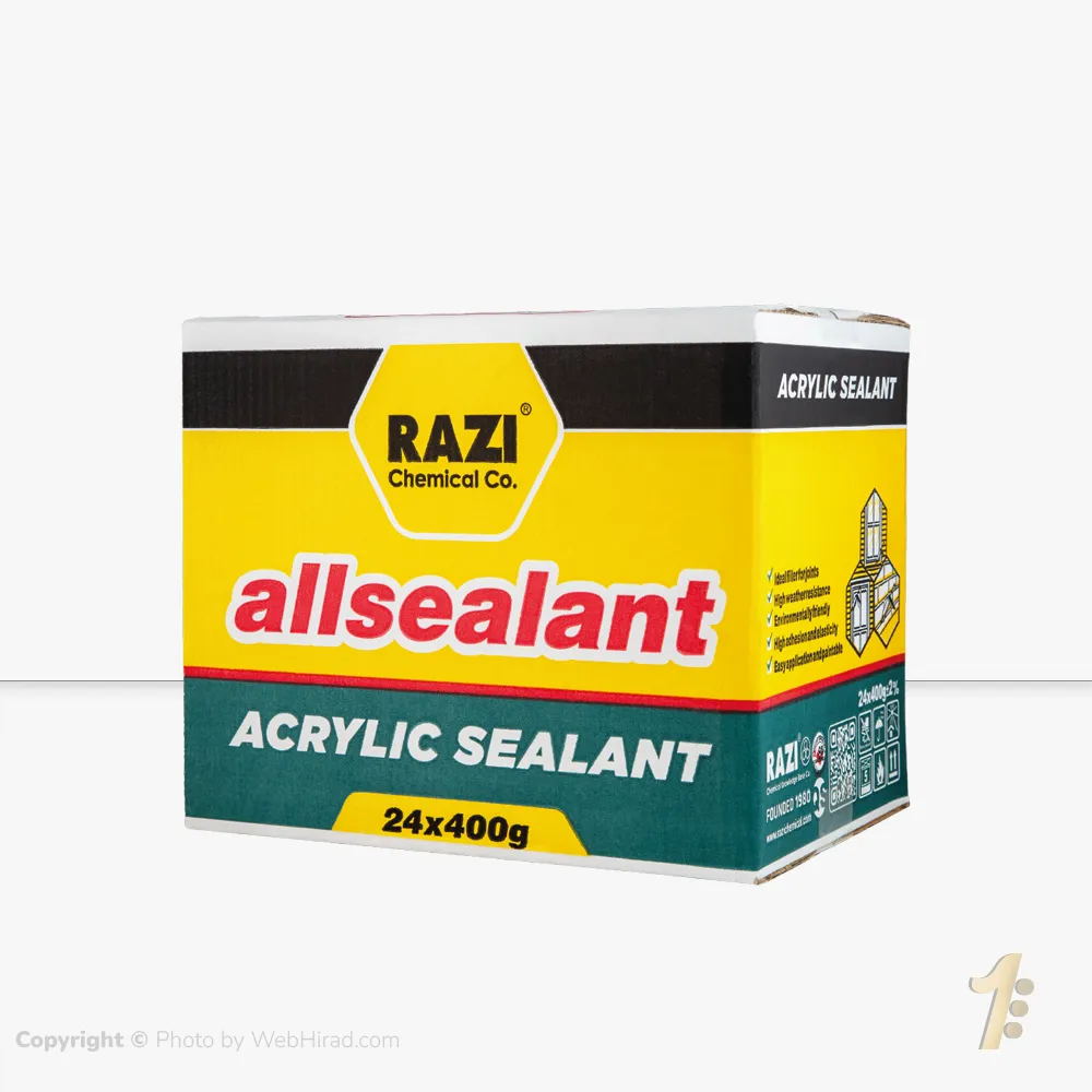 کارتن 24 تایی خمیر درزگیر اکرلیک رازی