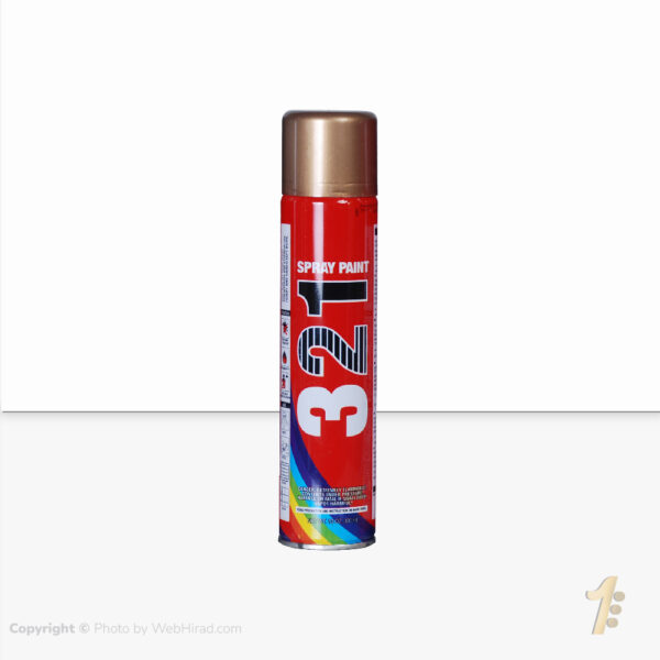 اسپری رنگ طلایی 321