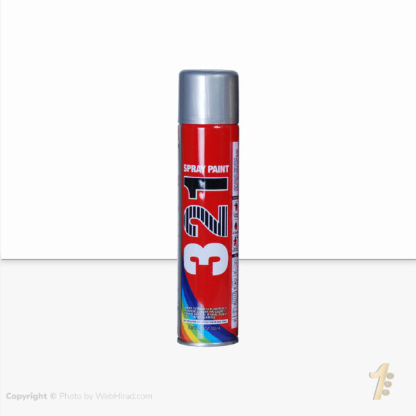 اسپری رنگ نقره ای 321